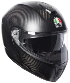 AGV Sportmodular Carbon Solid Helmet -Moto Forge Sales Store agv helmets agv sport modular matt