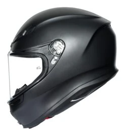 AGV K6 Helmet Matte Black / MS [Blemished - Very Good] -Moto Forge Sales Store agvk6 helmet matte black ms blemished very good matte black 4