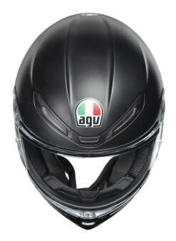 AGV K6 Helmet Matte Black / MS [Blemished - Very Good] -Moto Forge Sales Store agvk6 helmet matte black ms blemished very good matte black 6