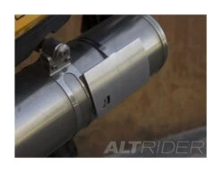 AltRider Universal Exhaust Heat Shield -Moto Forge Sales Store alt rider universal exhaust heat shield 2