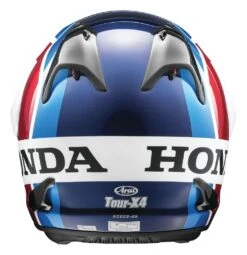 Arai XD-4 Africa Twin Helmet -Moto Forge Sales Store arai xd4 africa twin helmet blue red white 4