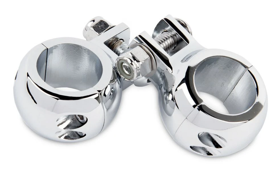 Arlen Ness 1.25" Clamp-On Foot Peg Mounts 1 Arlen Ness 1.25" Clamp-On Foot Peg Mounts