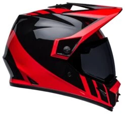 Bell Helmets Bell MX-9 Adventure Mips Dash Helmet -Moto Forge Sales Store bell helmets mx9 adv mi dash black red 3