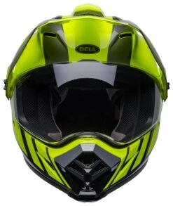 Bell Helmets Bell MX-9 Adventure Mips Dash Helmet -Moto Forge Sales Store bell helmets mx9 adv mi dash hi viz yellow grey 1