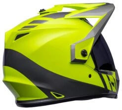 Bell Helmets Bell MX-9 Adventure Mips Dash Helmet -Moto Forge Sales Store bell helmets mx9 adv mi dash hi viz yellow grey 4