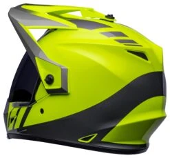 Bell Helmets Bell MX-9 Adventure Mips Dash Helmet -Moto Forge Sales Store bell helmets mx9 adv mi dash hi viz yellow grey 6