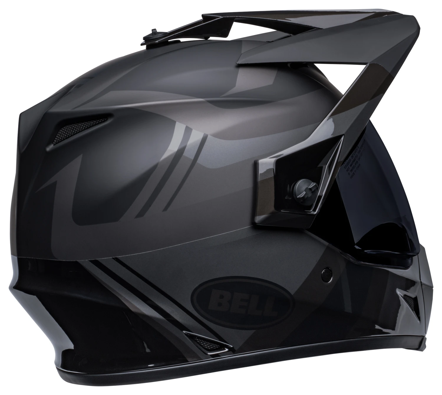 Bell Helmets Bell MX-9 Adventure Mips Marauder Blackout Helmet 5 Bell Helmets Bell MX-9 Adventure Mips Marauder Blackout Helmet - Image 5