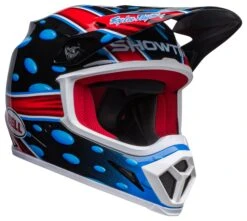 Bell Helmets Bell MX-9 Mips McGrath Showtime 23 Helmet -Moto Forge Sales Store bell mx9 mips mc grath showtime23 helmet gloss black red 6