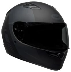Bell Helmets Bell Qualifier Turnpike Helmet 12 Bell Helmets Bell Qualifier Turnpike Helmet -Moto Forge Sales Store bell qualifier turnpike helmet black grey 2