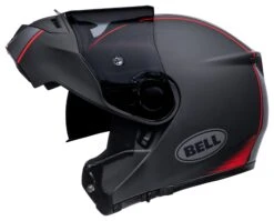 Bell Helmets Bell SRT Modular Hart Luck Jamo Helmet -Moto Forge Sales Store bell srt modular hart luck jamo helmet matte black gloss black red 2