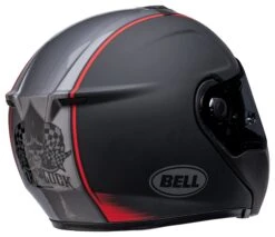 Bell Helmets Bell SRT Modular Hart Luck Jamo Helmet -Moto Forge Sales Store bell srt modular hart luck jamo helmet matte black gloss black red 3
