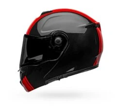 Bell Helmets Bell SRT Modular Ribbon Helmet -Moto Forge Sales Store bell srt modular ribbon helmet black red 3