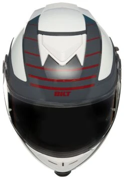 BILT Nomad Hyper Helmet -Moto Forge Sales Store bilt nomad hyper helmet white black red 4