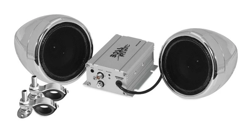 Boss Audio Rebel 600 Watt 2 Speaker Bluetooth Sound System 8 Boss Audio Rebel 600 Watt 2 Speaker Bluetooth Sound System - Image 8