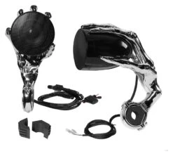 Boss Audio Phantom 600 Watt 2 Speaker Integrated Amplifier Bluetooth Sound System -Moto Forge Sales Store boss audio systems skull hands3 bar mount w bluetooth chrome