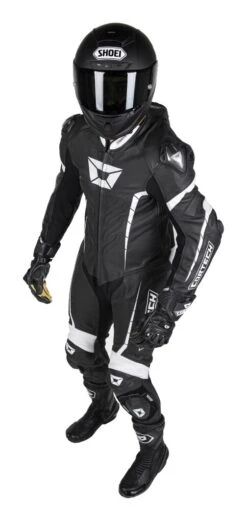Cortech Adrenaline GP Race Suit -Moto Forge Sales Store cortech adrenaline gp race suit black white 2