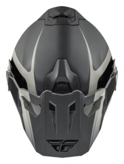 Fly Racing Trekker Pulse Helmet 22 Fly Racing Trekker Pulse Helmet -Moto Forge Sales Store fly racing dirt trekker pulse helmet black grey 3