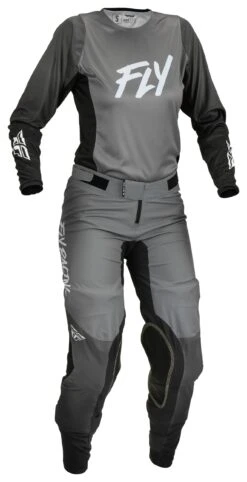 Fly Racing Women's Lite Pants -Moto Forge Sales Store fly racing womens lite pants grey black 3