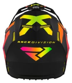 FXR Clutch CX Helmet -Moto Forge Sales Store fxr clutch cx helmet black pink hi viz yellow 2