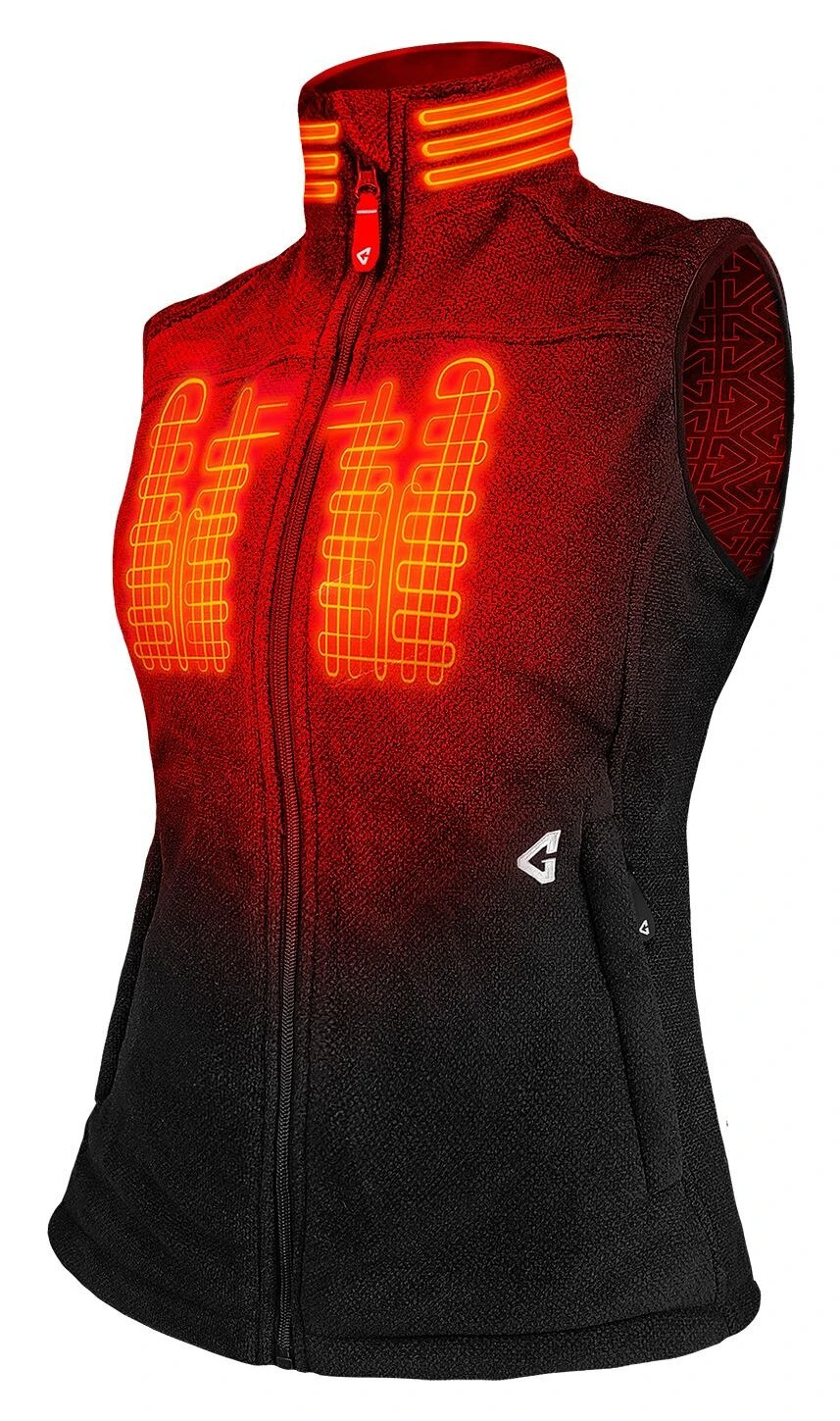 Gerbing 7V Thermite 2.0 Women's Fleece Heated Vest 2 Gerbing 7V Thermite 2.0 Women's Fleece Heated Vest - Image 2