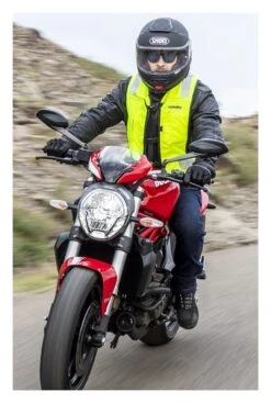 Helite Turtle 2 Airbag Vest -Moto Forge Sales Store helite turtle2 airbag vest hi viz yellow