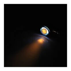 Highsider Apollo Classic LED Running Light / Turn Signals -Moto Forge Sales Store highsider led ts position light apollo with smoke lens 2