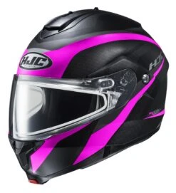 HJC C91SN Taly Dual Lens Helmet -Moto Forge Sales Store hjcc91 sn taly dual lens helmet black grey 4