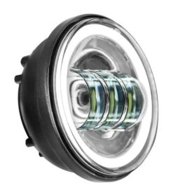 HogWorkz LED 4 1/2" Halomaker Passing Lamps For Harley -Moto Forge Sales Store hog workz led412 halomaker passing lamps for harley 6