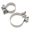 Khrome Werks Stainless Steel Exhaust Clamps For Harley Touring 2017-2023