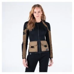 Knox Urbane Pro MK2 Utility Women's Shirt -Moto Forge Sales Store knox urbane pro mk2 utility womens shirt khaki black