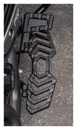 Kodlin USA Trackboards Brake Pedal Pad For Harley Touring -Moto Forge Sales Store kodlin usa trackboards brake pedal pad for harley touring black 2