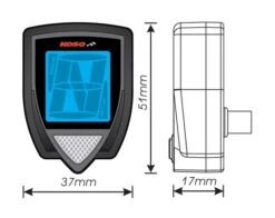 Koso Gear Indicator Honda Grom 2014-2020 -Moto Forge Sales Store koso gear indicator honda grom20142015 black 2