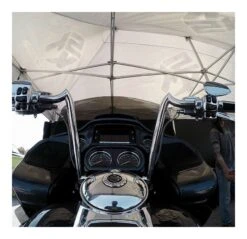 KST Kustoms 1 1/4" Renegade Handlebars For Harley -Moto Forge Sales Store kst kustoms114 renegade handlebars for harley road glide king20152018 polished 1