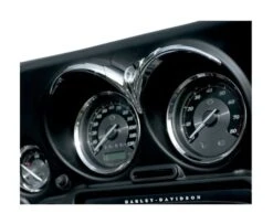 Kuryakyn Gauge Brow Trim For Harley Touring 1996-2013