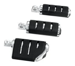 Kuryakyn ISO Trident Footpegs For Harley -Moto Forge Sales Store kuryakyn iso trident footpegs for harley chrome 4