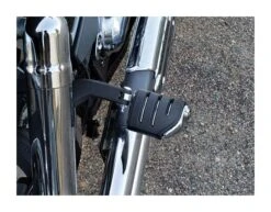 Kuryakyn ISO Trident Footpegs For Harley -Moto Forge Sales Store kuryakyn iso trident footpegs for harley chrome 5