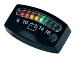 Kuryakyn LED 12 Volt Battery Gauge