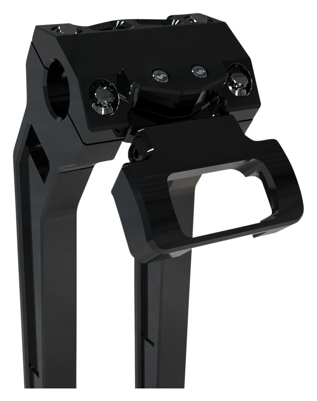 LA Choppers Single Gauge Mount For Harley Softail 2018-2023 2 LA Choppers Single Gauge Mount For Harley Softail 2018-2023 - Image 2