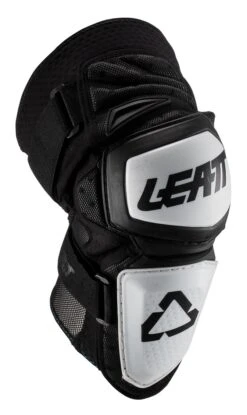 Leatt Enduro Knee Guards -Moto Forge Sales Store leatt enduro knee guards white black 1