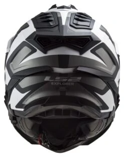 LS2 Explorer Alter Helmet 7 LS2 Explorer Alter Helmet -Moto Forge Sales Store ls2 explorer alter helmet black white 3
