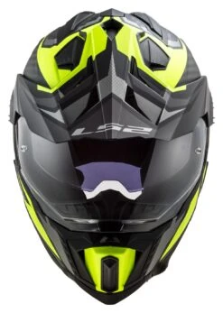 LS2 Explorer Carbon Focus Helmet -Moto Forge Sales Store ls2 explorer carbon focus helmet titanium yellow 1