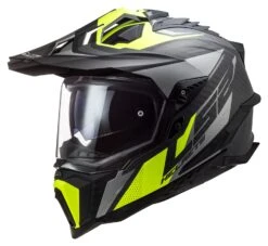 LS2 Explorer Carbon Focus Helmet -Moto Forge Sales Store ls2 explorer carbon focus helmet titanium yellow