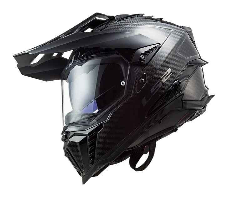 LS2 Explorer Carbon Helmet - Solid 2 LS2 Explorer Carbon Helmet - Solid - Image 2