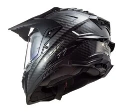 LS2 Explorer Carbon Helmet - Solid 8 LS2 Explorer Carbon Helmet - Solid -Moto Forge Sales Store ls2 explorer carbon helmet solid matte carbon 2