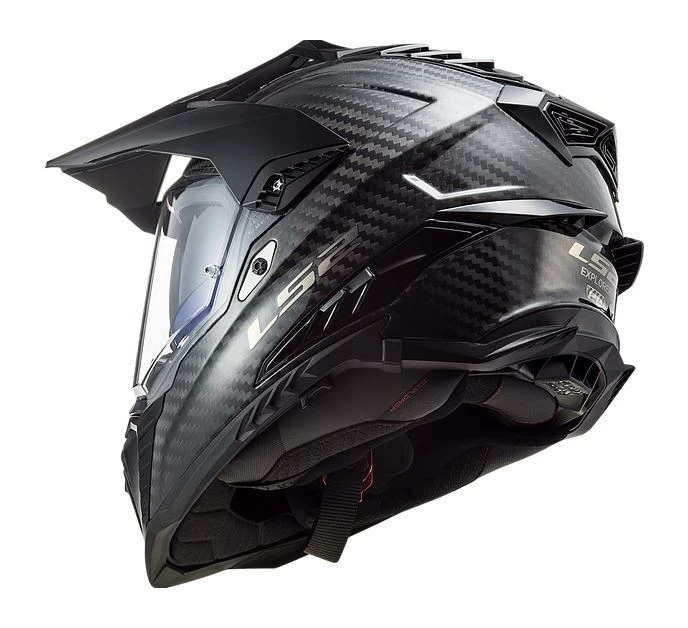 LS2 Explorer Carbon Helmet - Solid 3 LS2 Explorer Carbon Helmet - Solid - Image 3