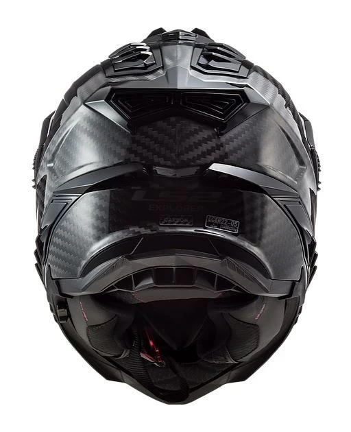 LS2 Explorer Carbon Helmet - Solid 4 LS2 Explorer Carbon Helmet - Solid - Image 4