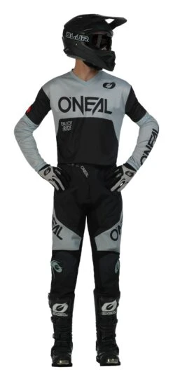 O'Neal Element Racewear Pants -Moto Forge Sales Store o neal element racewear pants black grey 2