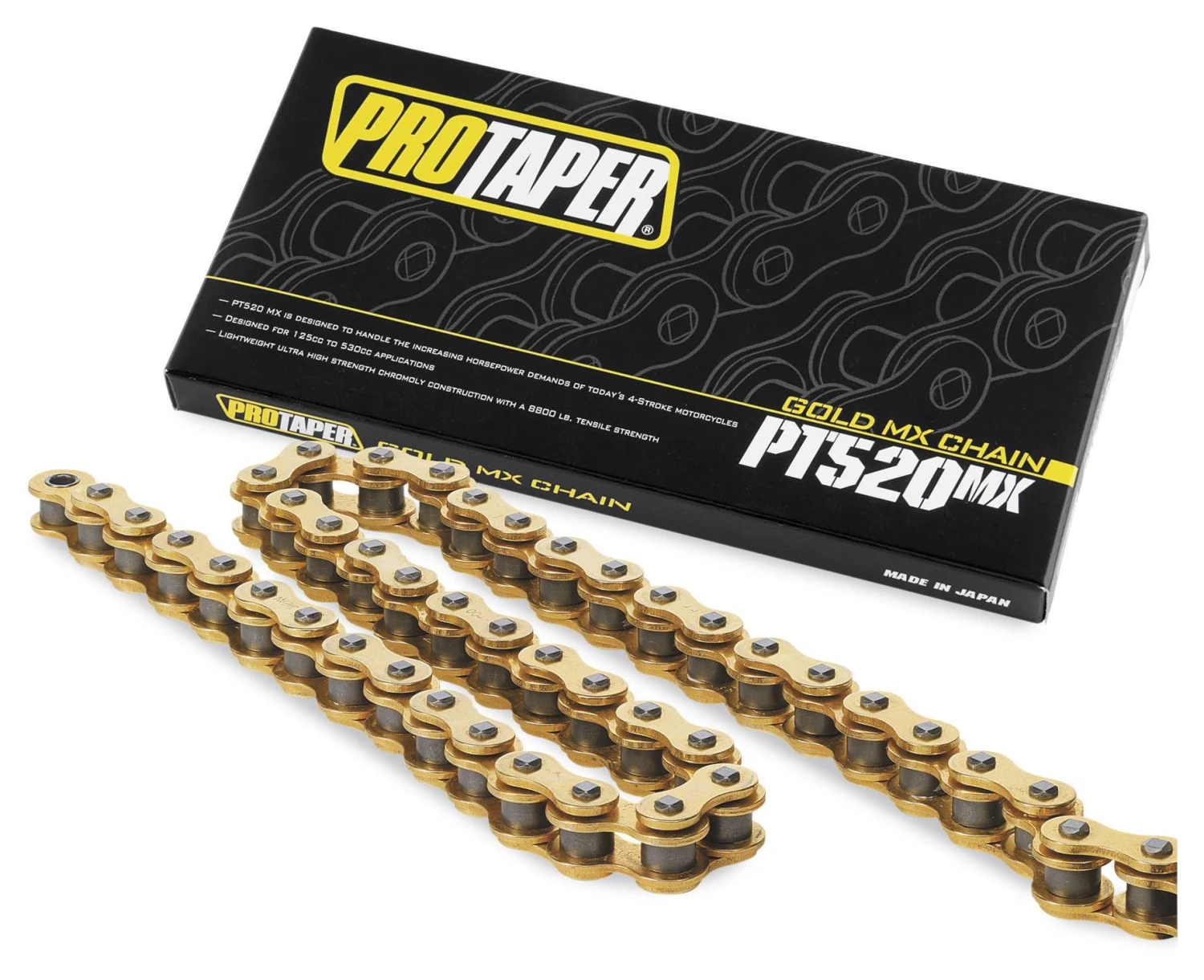 Pro Taper Gold Series PT 520 MX Chain 1 Pro Taper Gold Series PT 520 MX Chain
