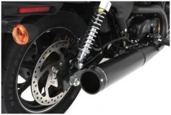 Rinehart 4" Slip-On Muffler For Harley Street 2015-2020 -Moto Forge Sales Store rinehart4 slip on muffler for harley street50075020152017 2