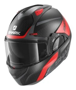 Shark EVO GT ENCKE Helmet -Moto Forge Sales Store shark evogtencke helmet matte black red grey